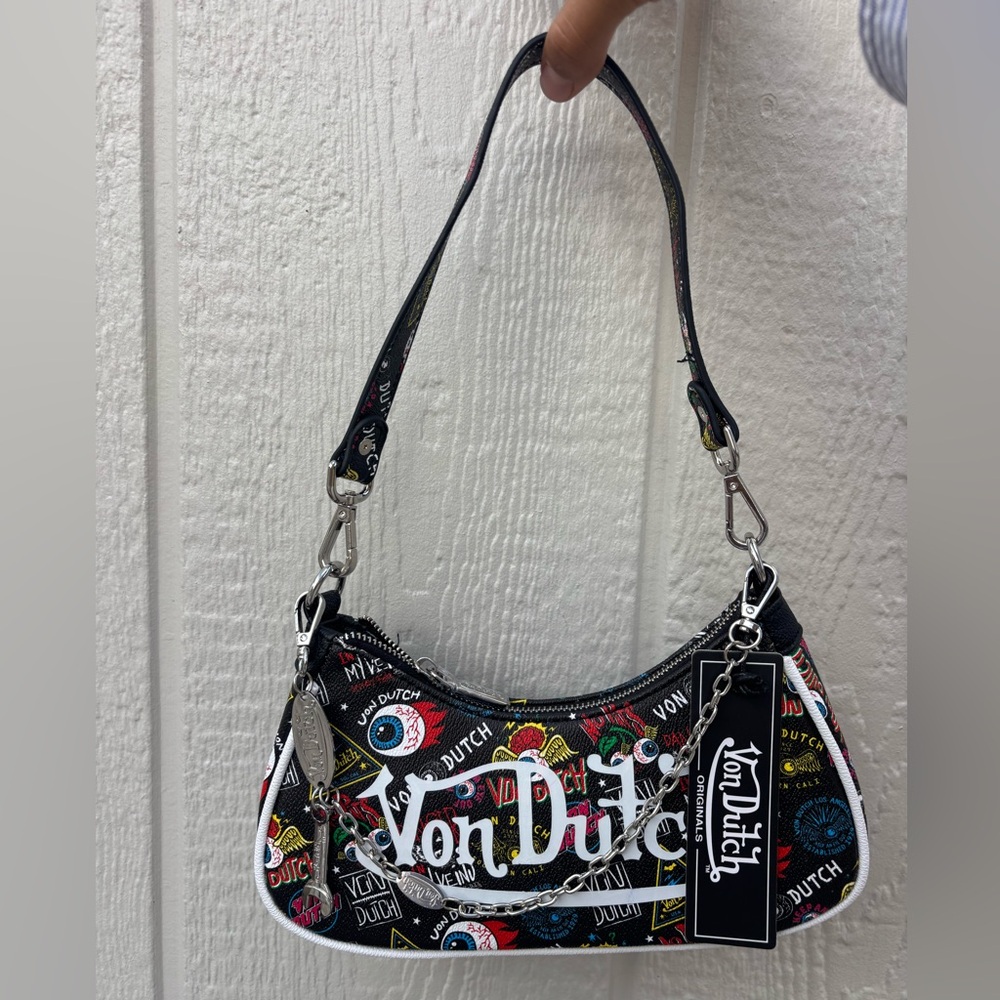 Brand New Women’s Von Dutch Shoulder Bag